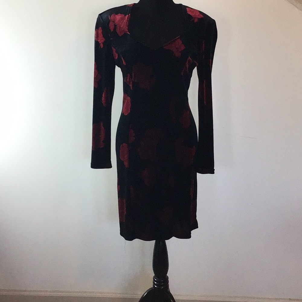 Vintage velvet dress